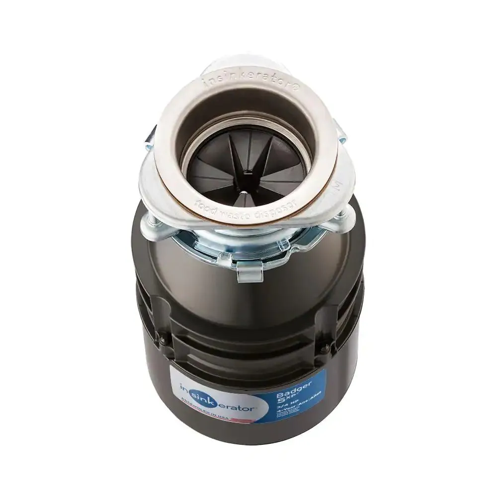 InSinkErator Badger 5XP Power Series 3/4 HP Garbage Disposal without Power Cord