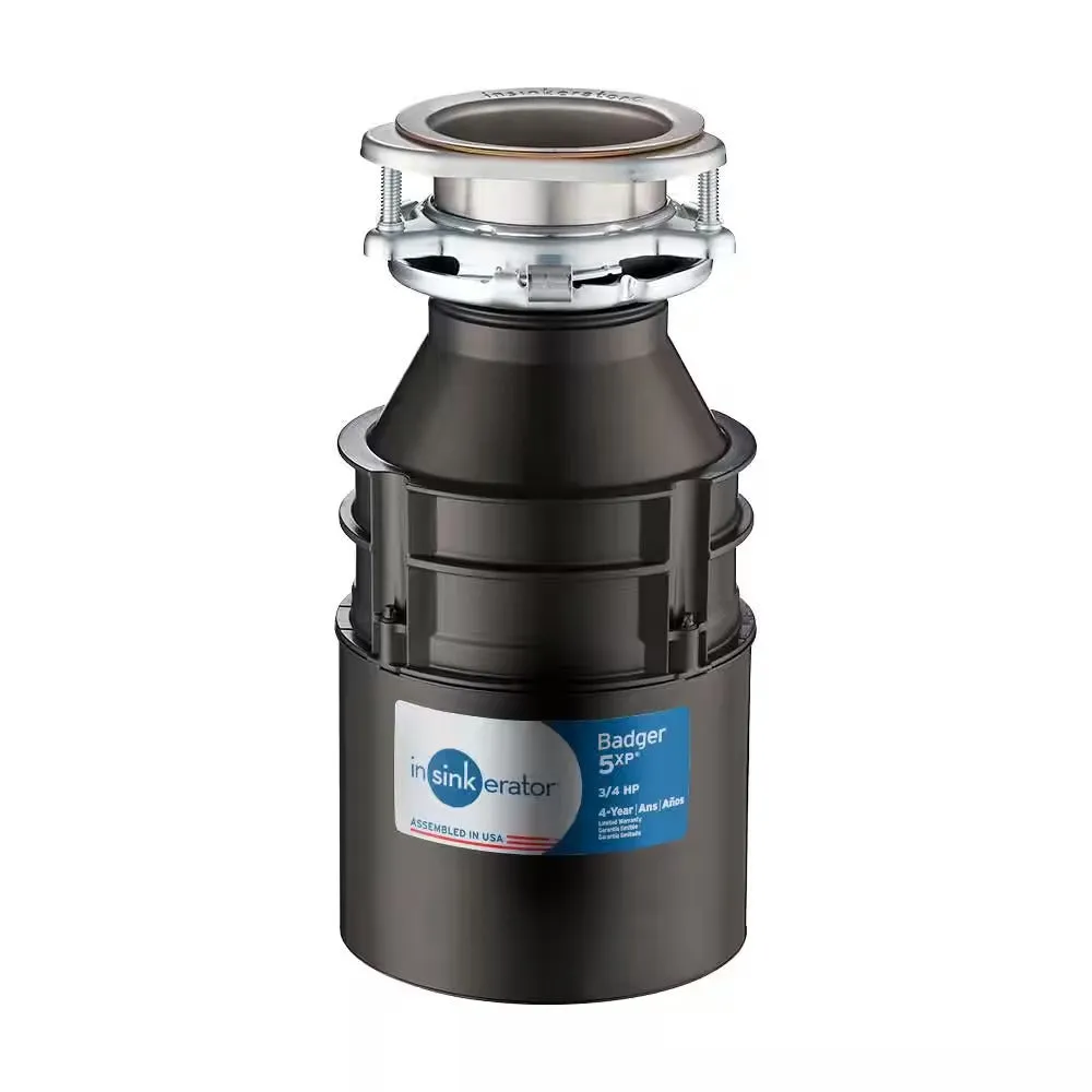 InSinkErator Badger 5XP Power Series 3/4 HP Garbage Disposal without Power Cord