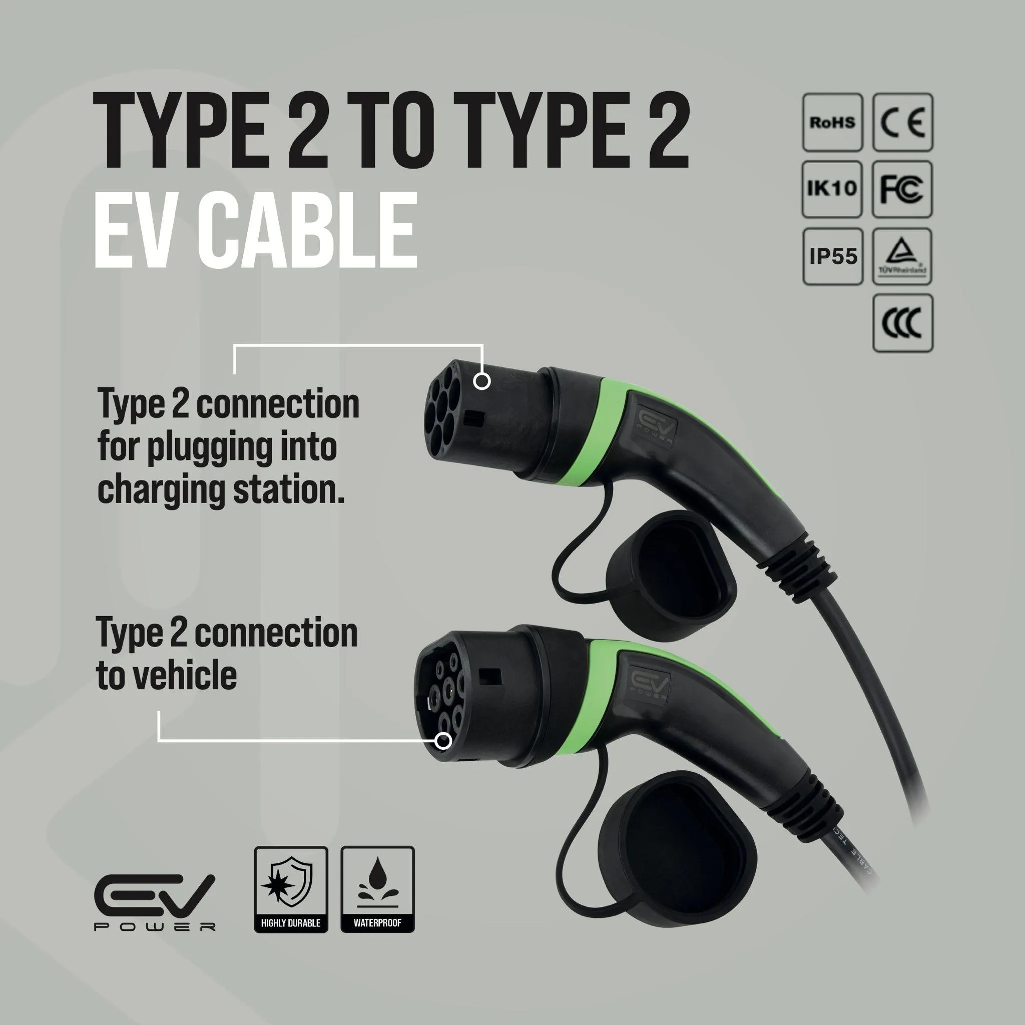 Jaguar E Pace Charging Cable
