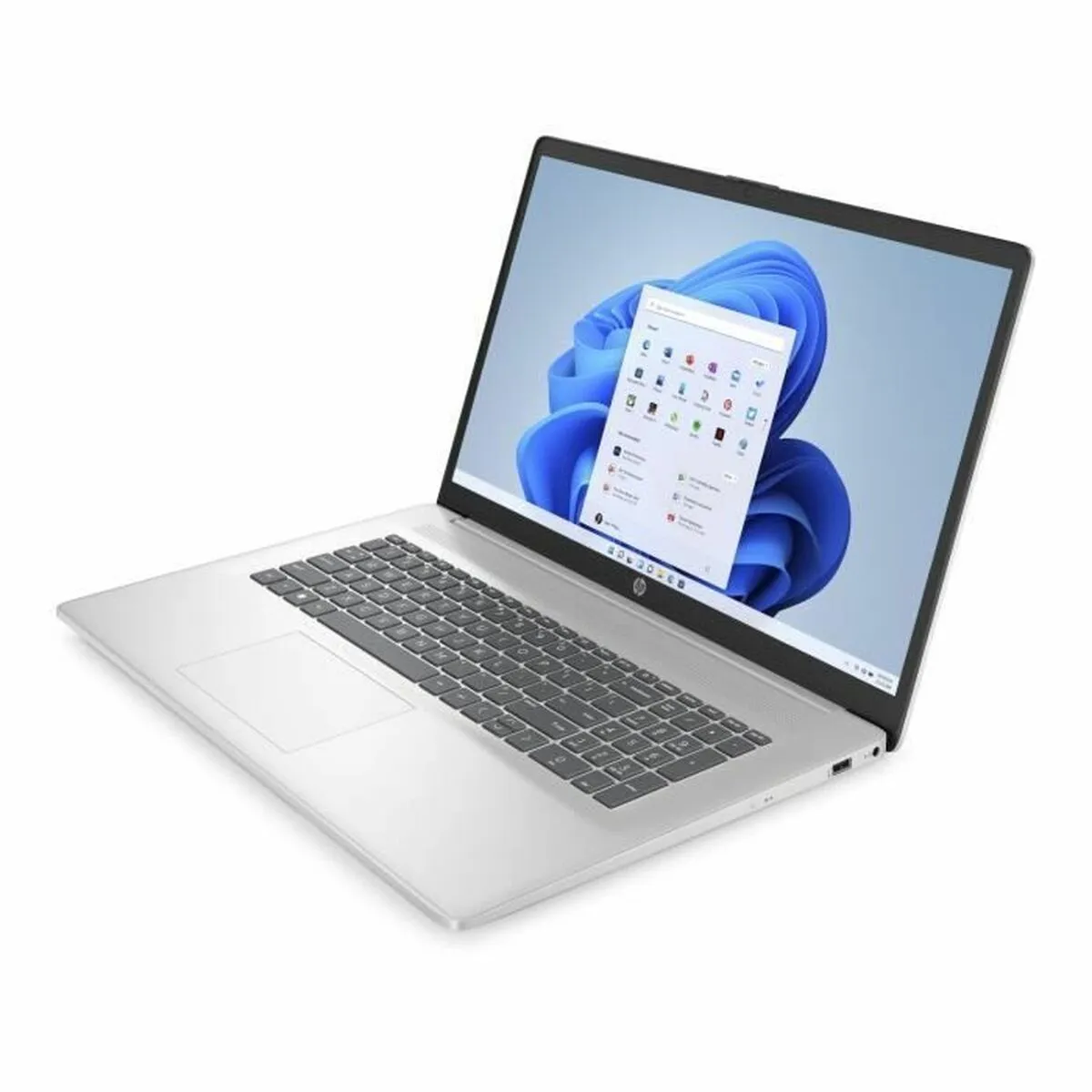 Laptop HP 17-CP0018NF 17,3" AMD Ryzen 5 5500U 8 GB RAM 512 GB SSD AZERTY Silver