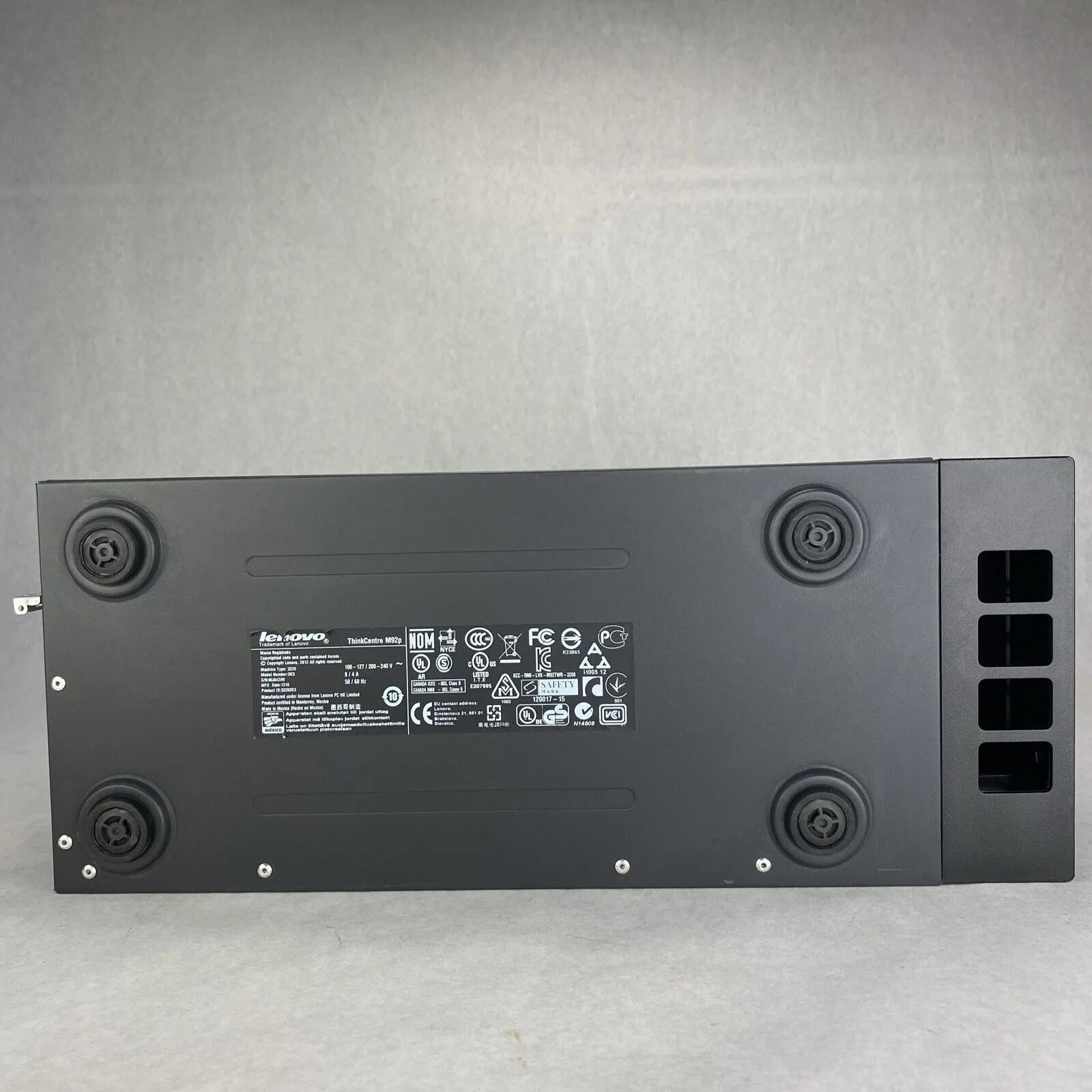 Lenovo ThinkCentre M92p MT Intel Core i5-3470 3.20GHz 4GB RAM DVDCD/RW No HDD OS