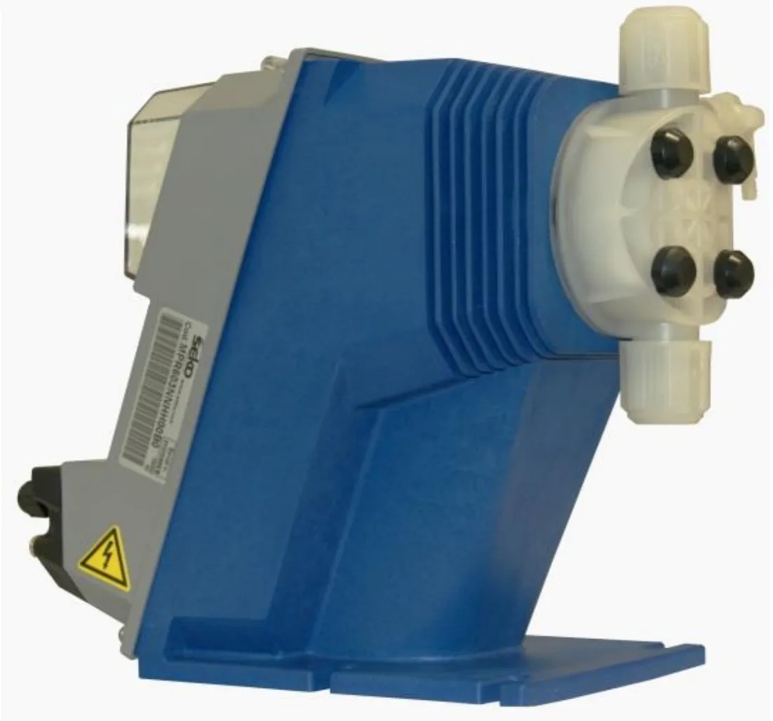 Metering pump MAXIMA MRP800 1.85GPH max @232 psi with PVDF liquid end ( MRP 800)