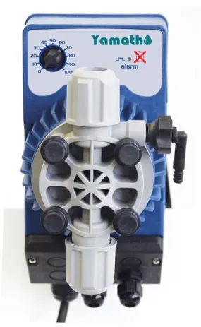 Metering pump SEKO AML 200, 0.8 GPH max @ 145 psi with PVDF liquid end ( AML200 )
