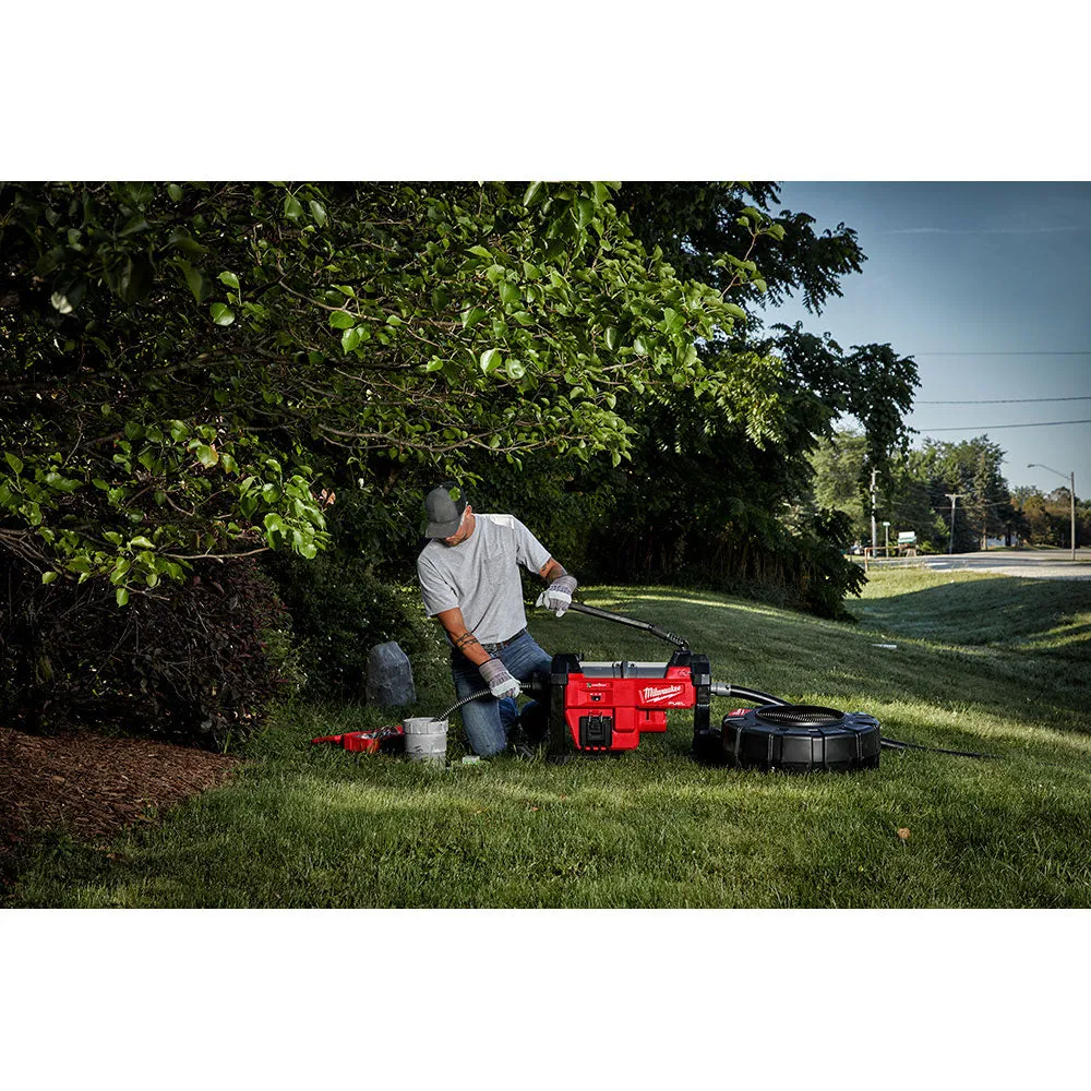 Milwaukee 2871A-22 M18 FUEL SEWER SECTIONAL MACHINE W/ CABLE DRIVE