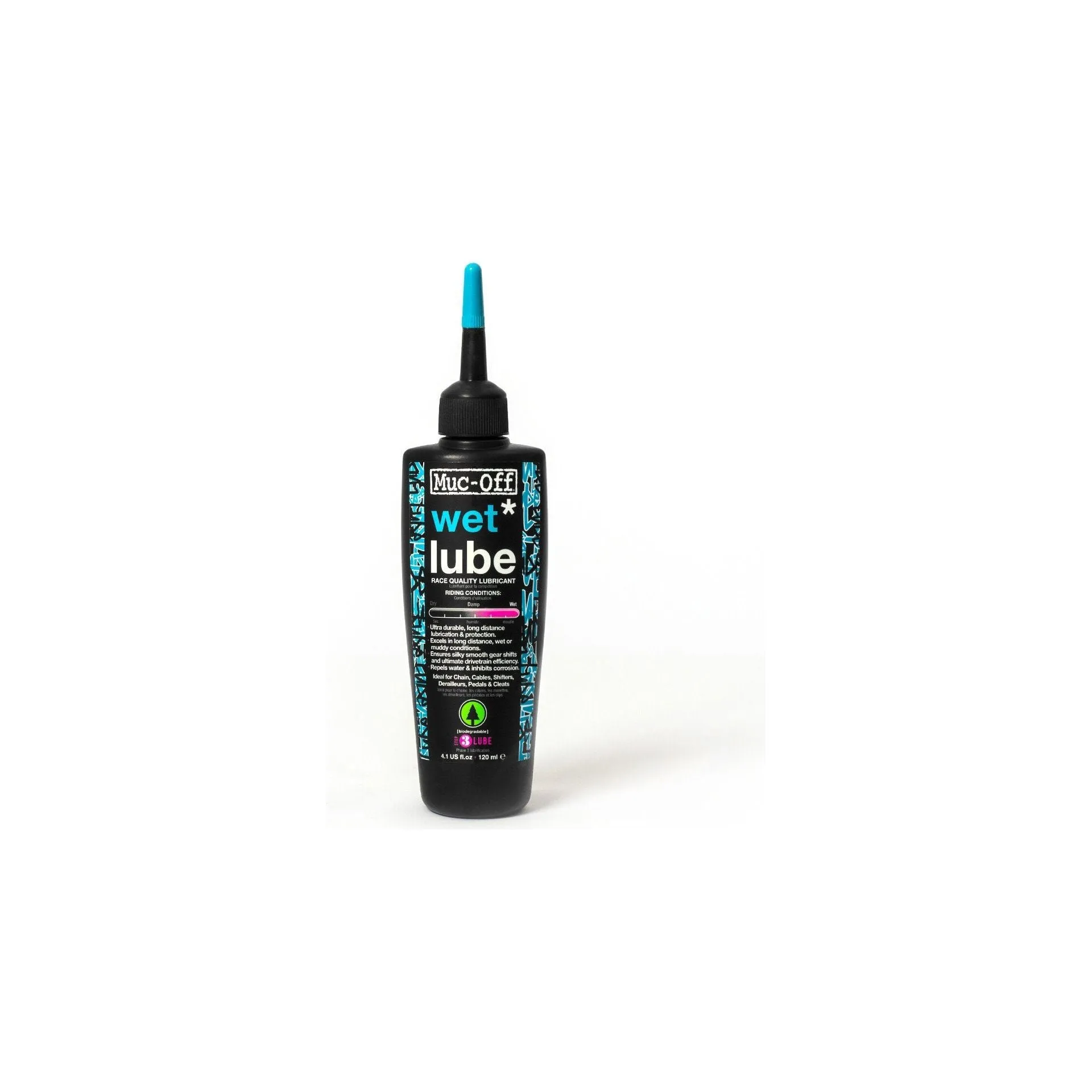 Muc-Off Bio Wet Bike Chain Lube - 120ml