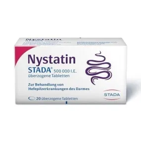 NYSTATIN STADA 500,000 IU coated tab. 20 pc