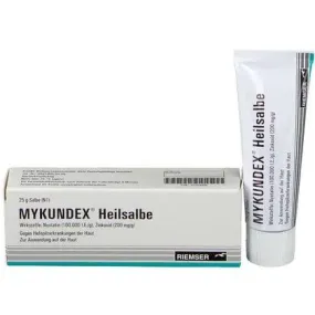 Nystatin, zinc oxide, intertrigo, interdigital mycoses, diaper dermatitis MYKUNDEX