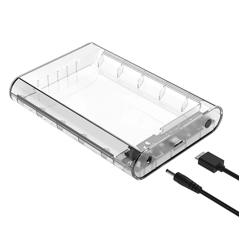 Orico 3.5" Usb3.0 External Hdd Enclosure Transparent