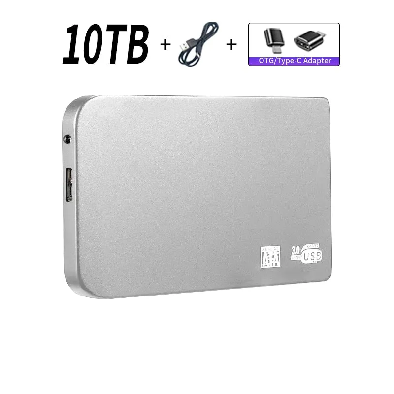 Original High-speed 1TB SSD Portable External Solid State Hard Drive USB3.0 Interface HDD Mobile Hard Drive For Laptop/mac