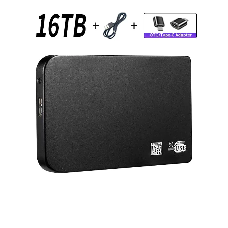 Original High-speed 1TB SSD Portable External Solid State Hard Drive USB3.0 Interface HDD Mobile Hard Drive For Laptop/mac