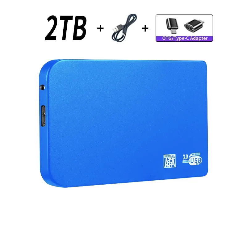 Original High-speed 1TB SSD Portable External Solid State Hard Drive USB3.0 Interface HDD Mobile Hard Drive For Laptop/mac