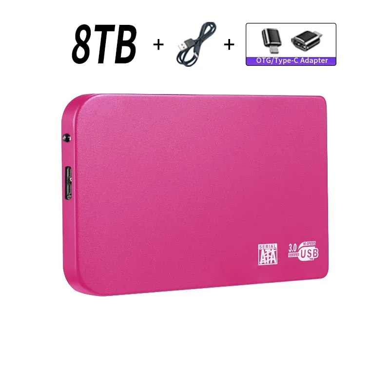 Original High-speed 1TB SSD Portable External Solid State Hard Drive USB3.0 Interface HDD Mobile Hard Drive For Laptop/mac