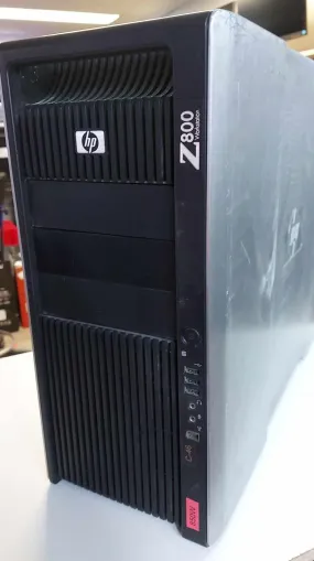 PC Desktop HP Z800 2 x Intel Xeon ES640 2,66GHz SSD 120GB HDD 500GB 32GB NVIDIA Quadro K4000
