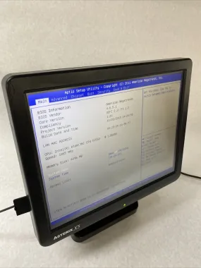 PioneerPOS AsterixTouch-X5 15" AIO Intel Atom D2250 1.86GHz 4GB RAM No HDD