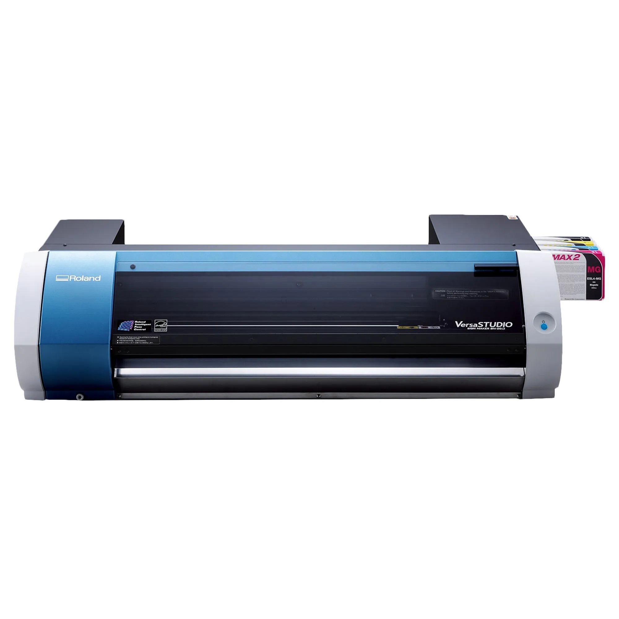 Roland BN-20A Desktop 20" Eco-Solvent Printer & Cutter w/ CMYK Inks & CorelDRAW