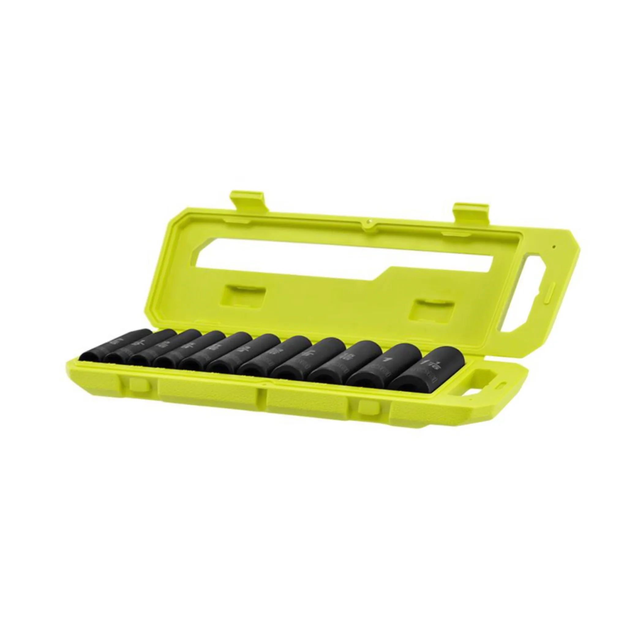 RYOBI 1/2" Drive Metric Deep Impact Socket Set (11-Piece)