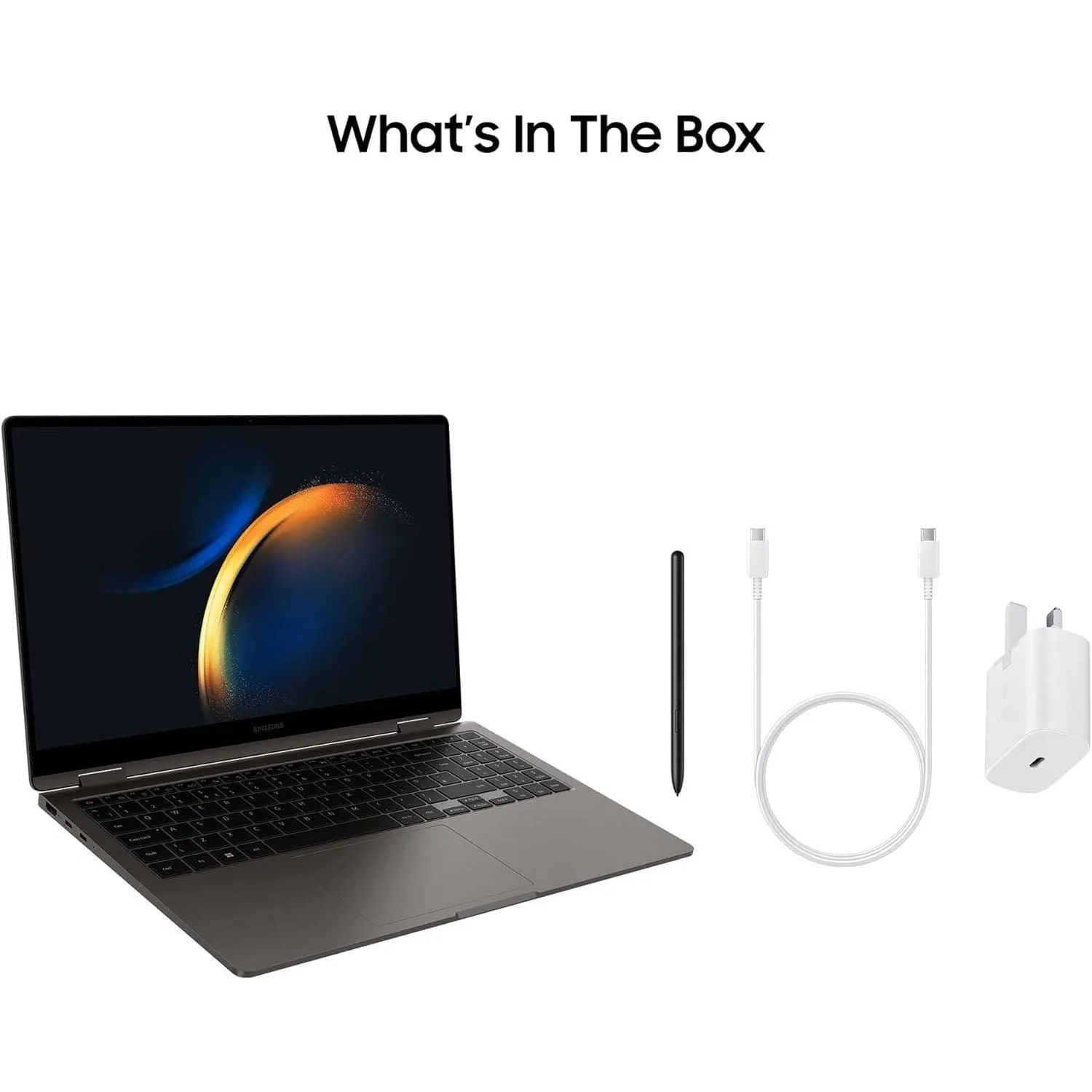 Samsung Book 3 360 Laptop - 13.3" Touchscreen, Intel Core i7, 16GB RAM, 512GB SSD, Graphite