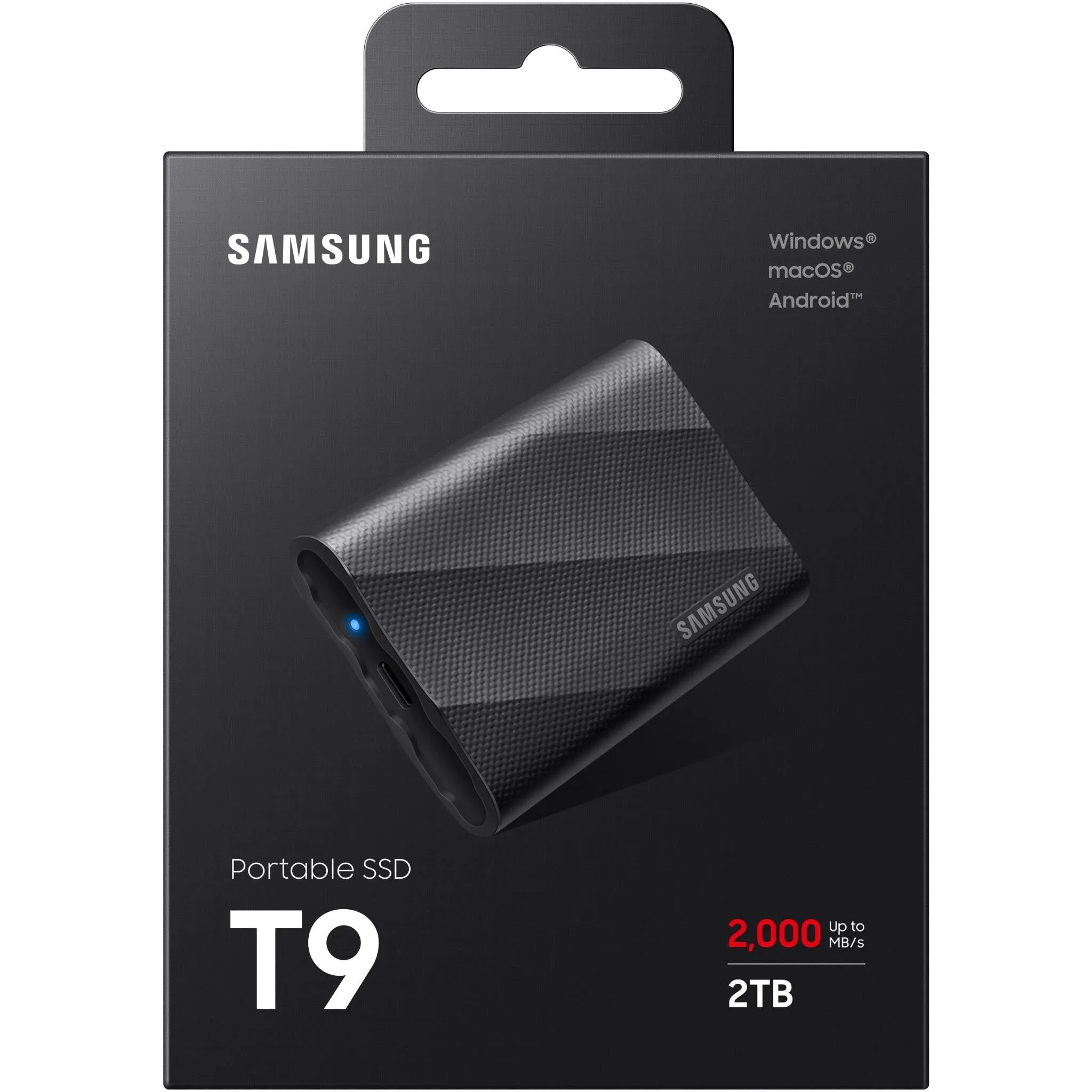 Samsung Portable T9 SSD 2TB (Black)