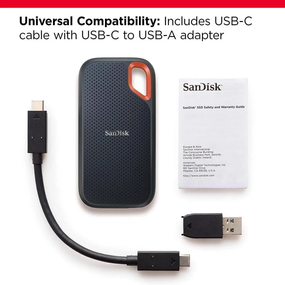 SanDisk 1TB Extreme Portable SSD  (Refurbished)