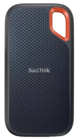 SanDisk 2TB Extreme Portable SSD V2 (Black)