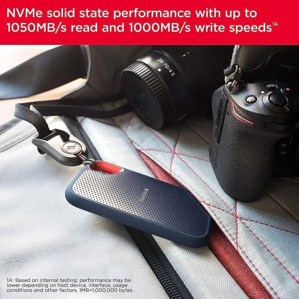 SanDisk 4TB Extreme Portable SSD (Refurbished)