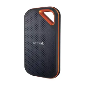 SanDisk Extreme PRO Portable 1TB 2TB 4TB SSD USB 3.2 Gen 2 with 2000MB/s Read and Write Speed, IP65 with 3-Meter Drop / Password Protection and Memory Zone App Support | Black