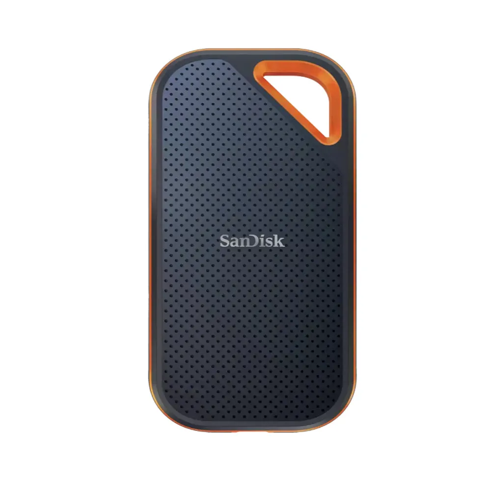 SanDisk Extreme PRO Portable 1TB 2TB 4TB SSD USB 3.2 Gen 2 with 2000MB/s Read and Write Speed, IP65 with 3-Meter Drop / Password Protection and Memory Zone App Support | Black