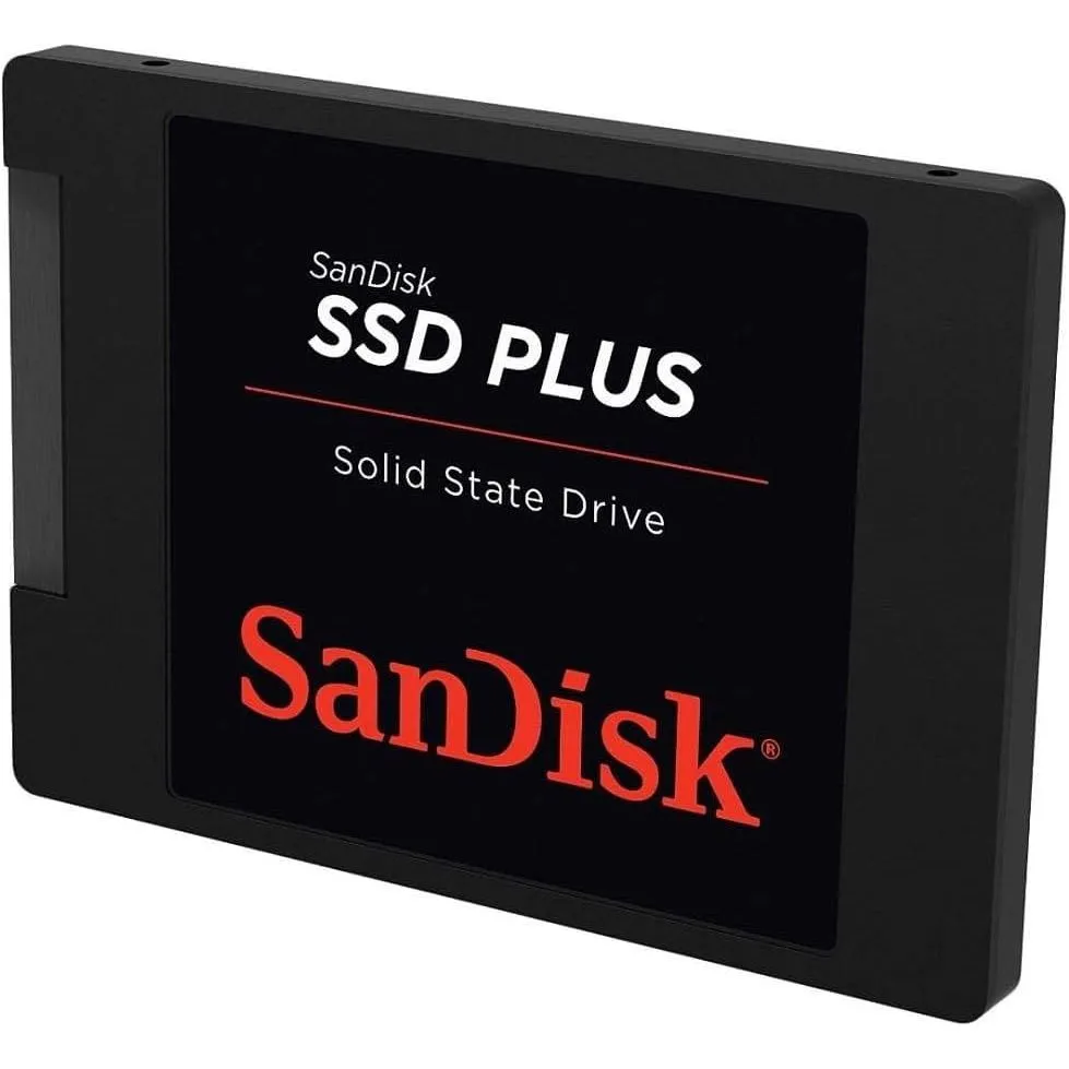 SanDisk SSD PLUS 240 GB Sata III 2.5 Inch Internal SSD, Up to 530 MB/s, Black