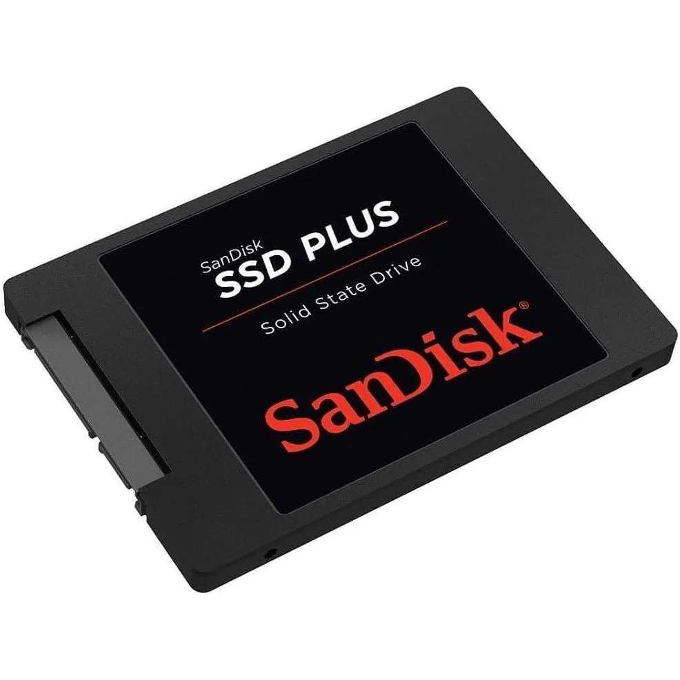 SanDisk SSD PLUS 240 GB Sata III 2.5 Inch Internal SSD, Up to 530 MB/s, Black