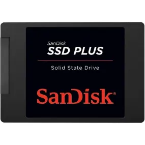 SanDisk SSD PLUS 240 GB Sata III 2.5 Inch Internal SSD, Up to 530 MB/s, Black