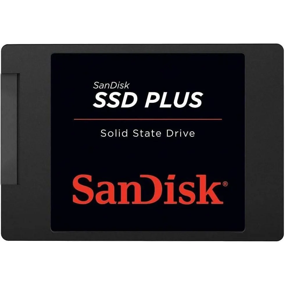 SanDisk SSD PLUS 240 GB Sata III 2.5 Inch Internal SSD, Up to 530 MB/s, Black