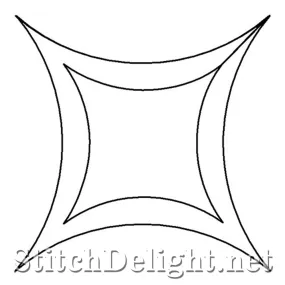 SDQL0029 4 Point Star