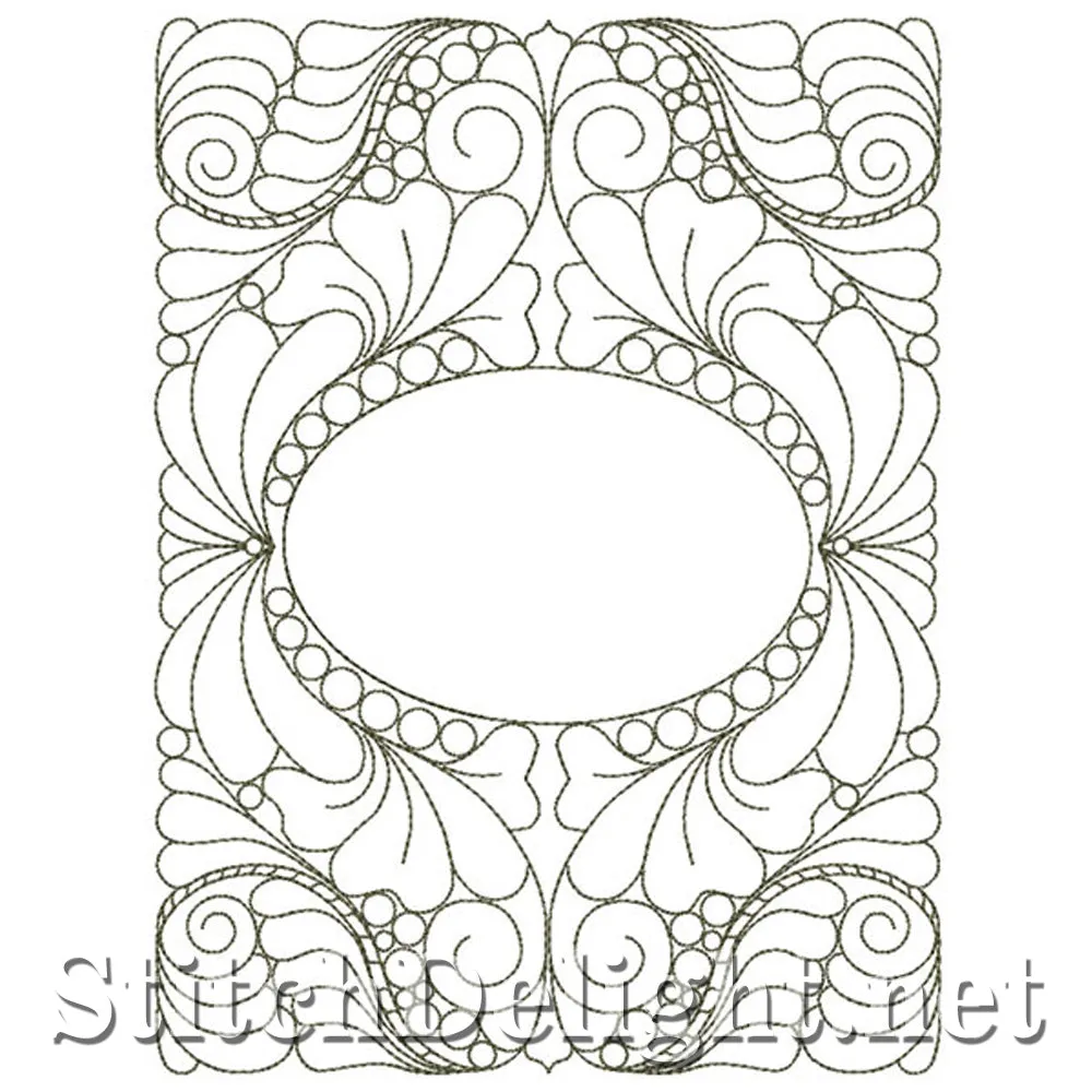 SDQL0036 Florish Rechtangle