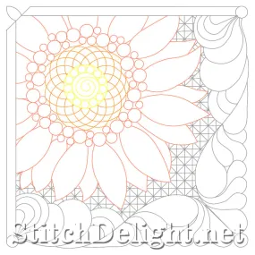 SDQL0096 Sunflower Block 3