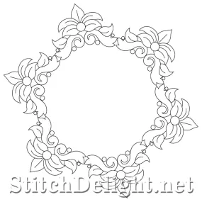 SDQL0113 Leafy Wreath