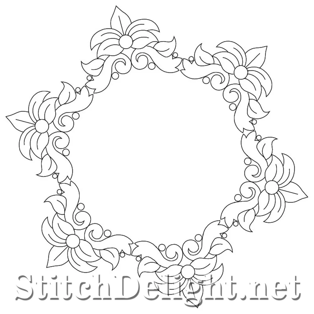 SDQL0113 Leafy Wreath