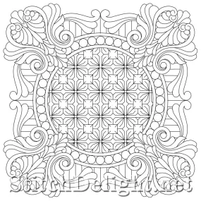 SDQL0166 Square Frame Filled
