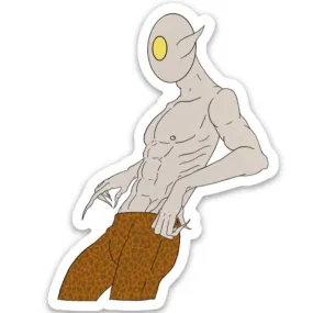 Sexy Bat Boy Sticker