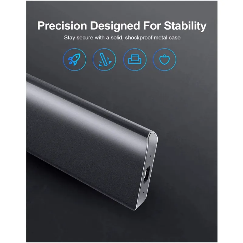 Silent Operating 500Gb T60 Lightweight Solid State Drive 02000464