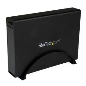Startech Usb 3.0 Trayless External 3.5in Sata Iii Hdd Enclosure W- Uasp Black