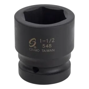 Sunex 1" Dr SAE Standard Socket, 1-1/2" (6pt) - 548