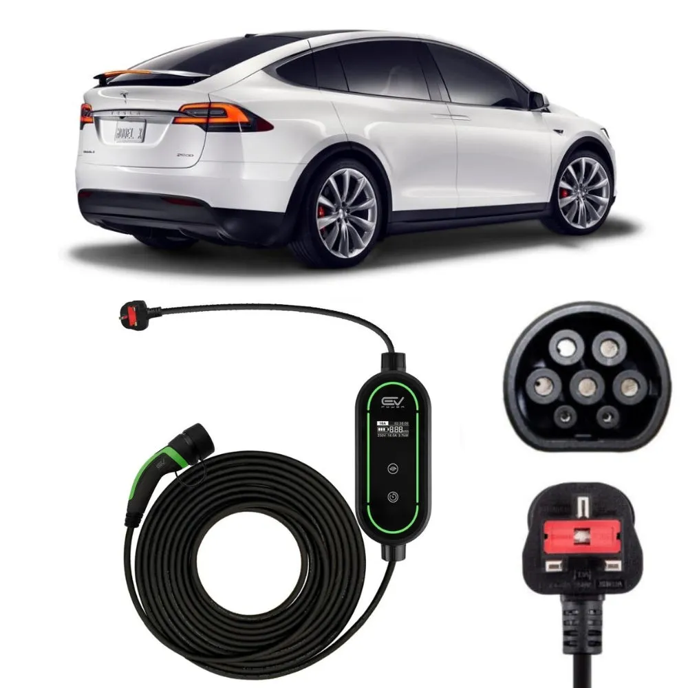 Tesla Model X EV Charging Cable