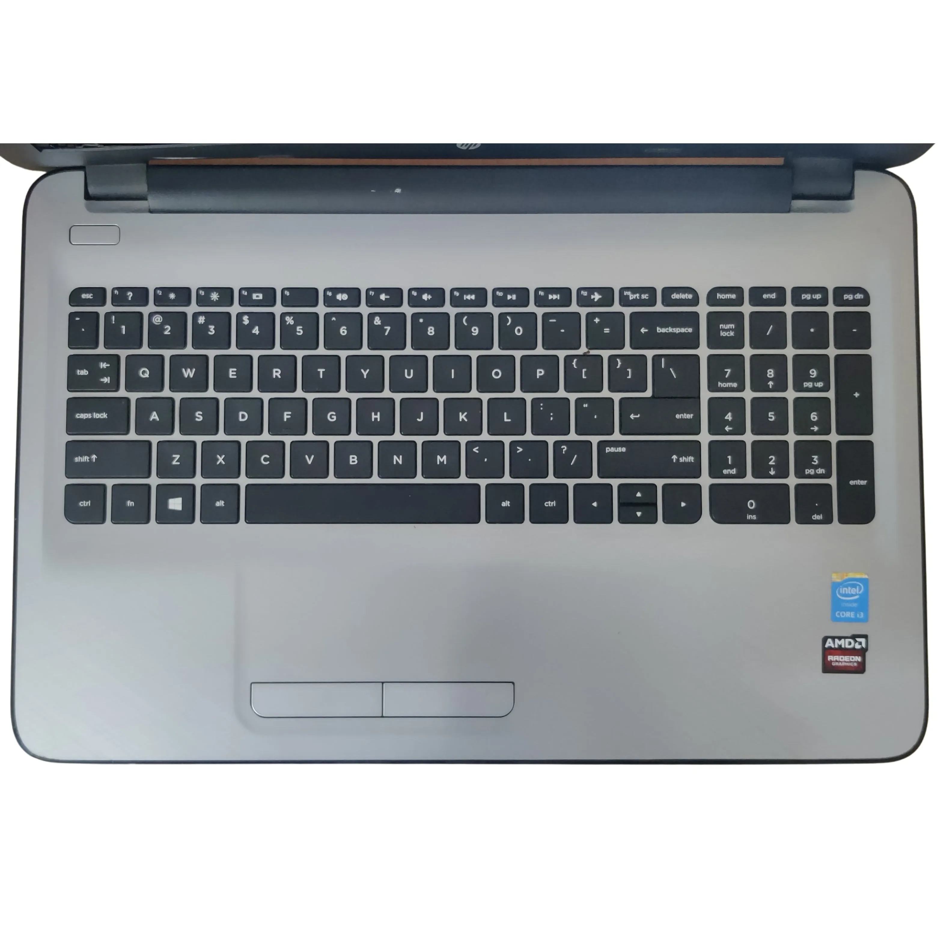 Used HP Notebook 15.6" Intel Core i3 5th Gen 500GB HDD 8GB RAM With AMD Radeon 2GB Silver Laptop