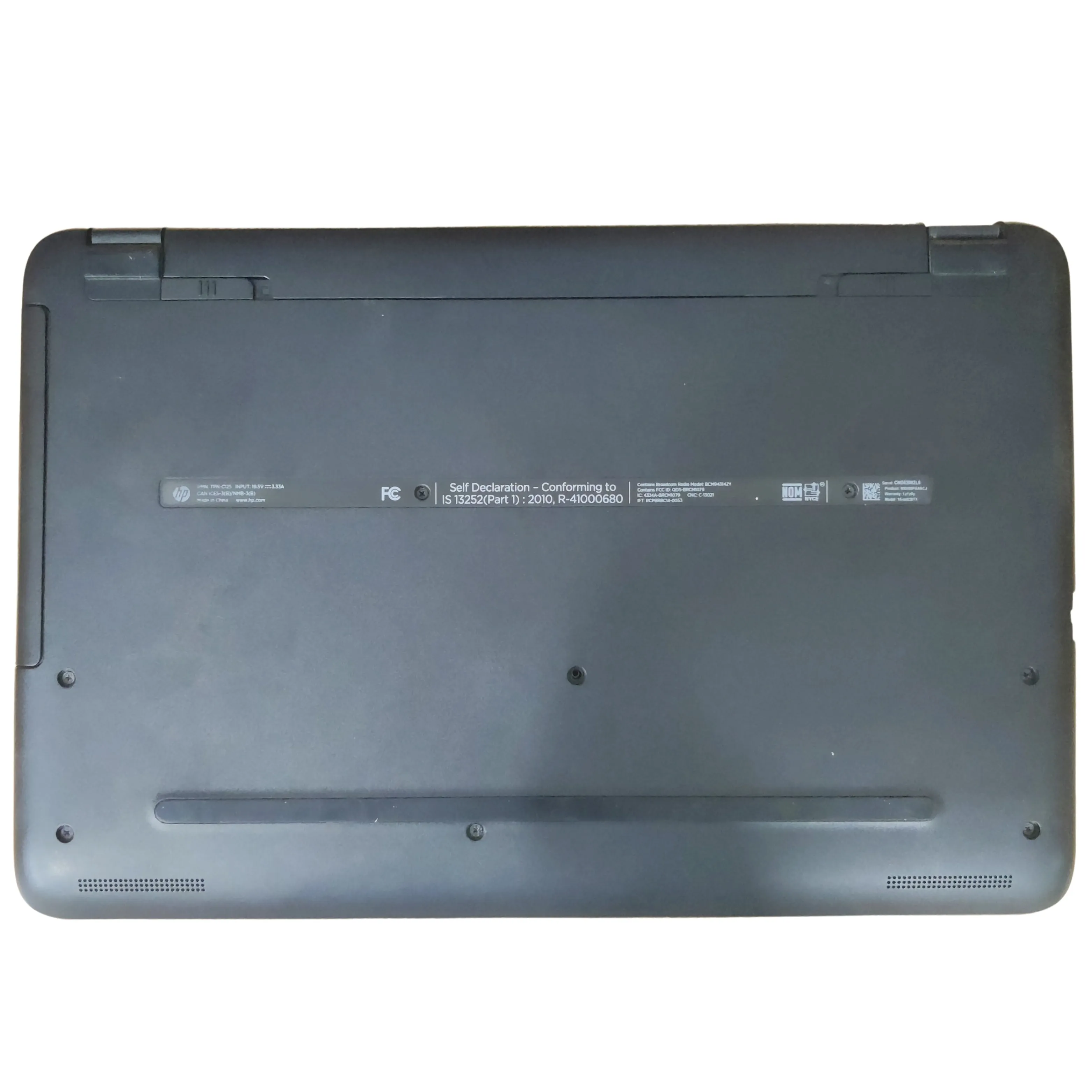 Used HP Notebook 15.6" Intel Core i3 5th Gen 500GB HDD 8GB RAM With AMD Radeon 2GB Silver Laptop