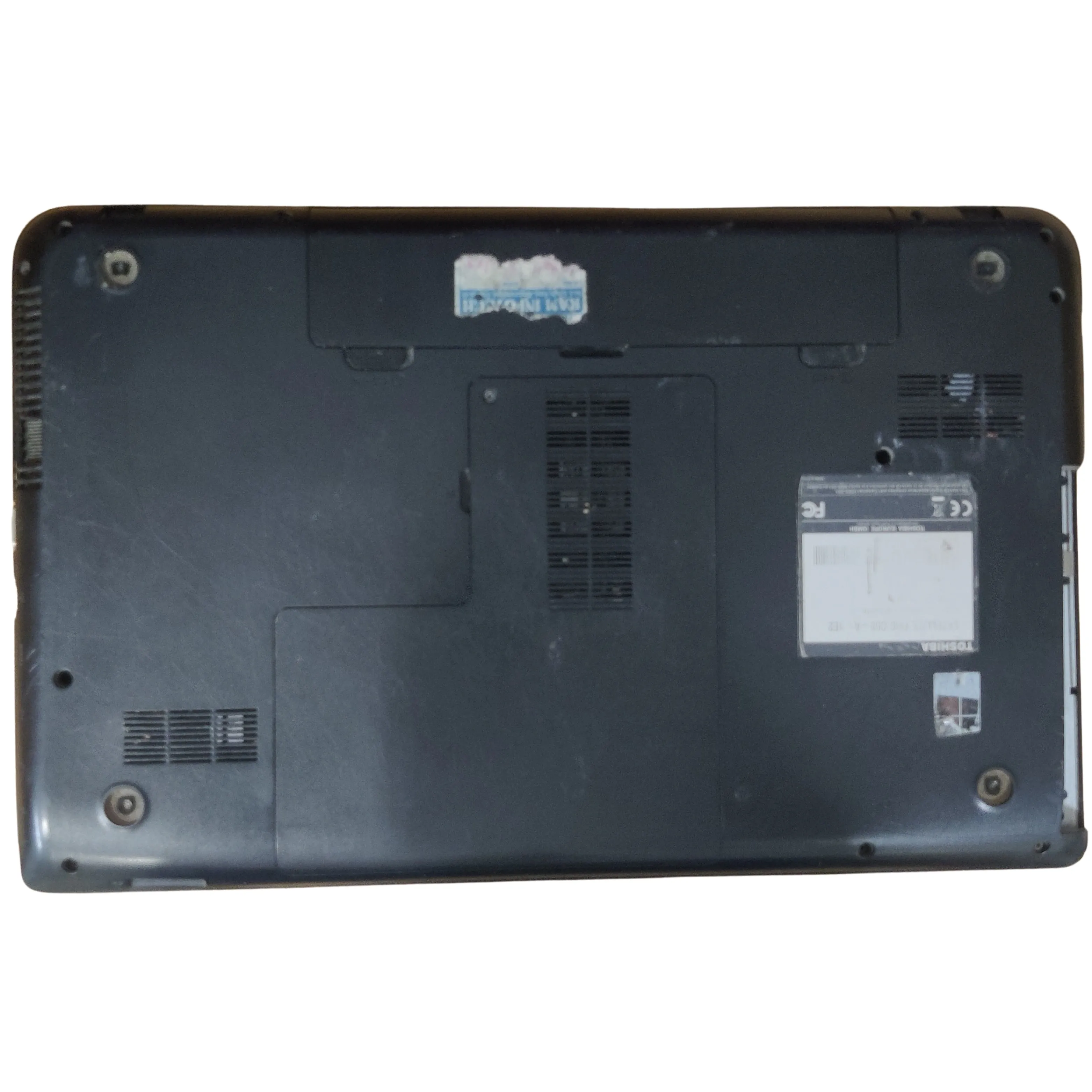 Used Toshiba Satellite Pro C50 15.6" Intel Core i3 3rd Gen 128 GB SSD 8GB RAM Black Laptop