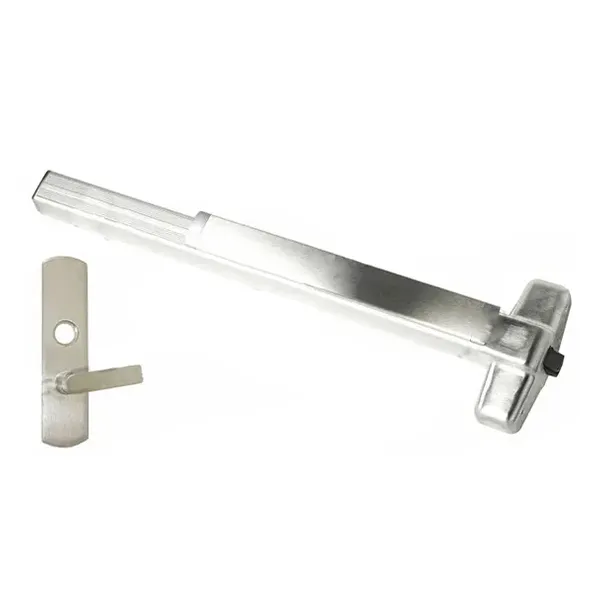 Von Duprin - 99L06F-3-26D-RHR - Rim Exit Device with Classroom Lever - Grooved - Satin Chrome - 3 Foot - Fire Rated - Grade 1