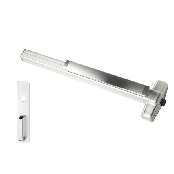 Von Duprin - 99NL-3-26D - Rim Exit Device with Night Latch Pull - Satin Chrome - 3 Foot - Grade 1